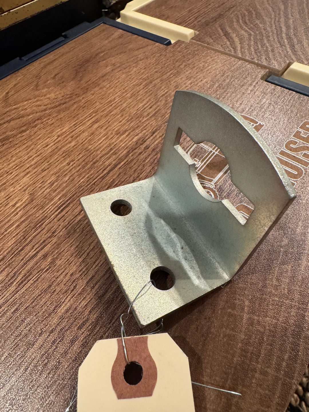 FJ25 FJ40 Bumper hand crank bracket