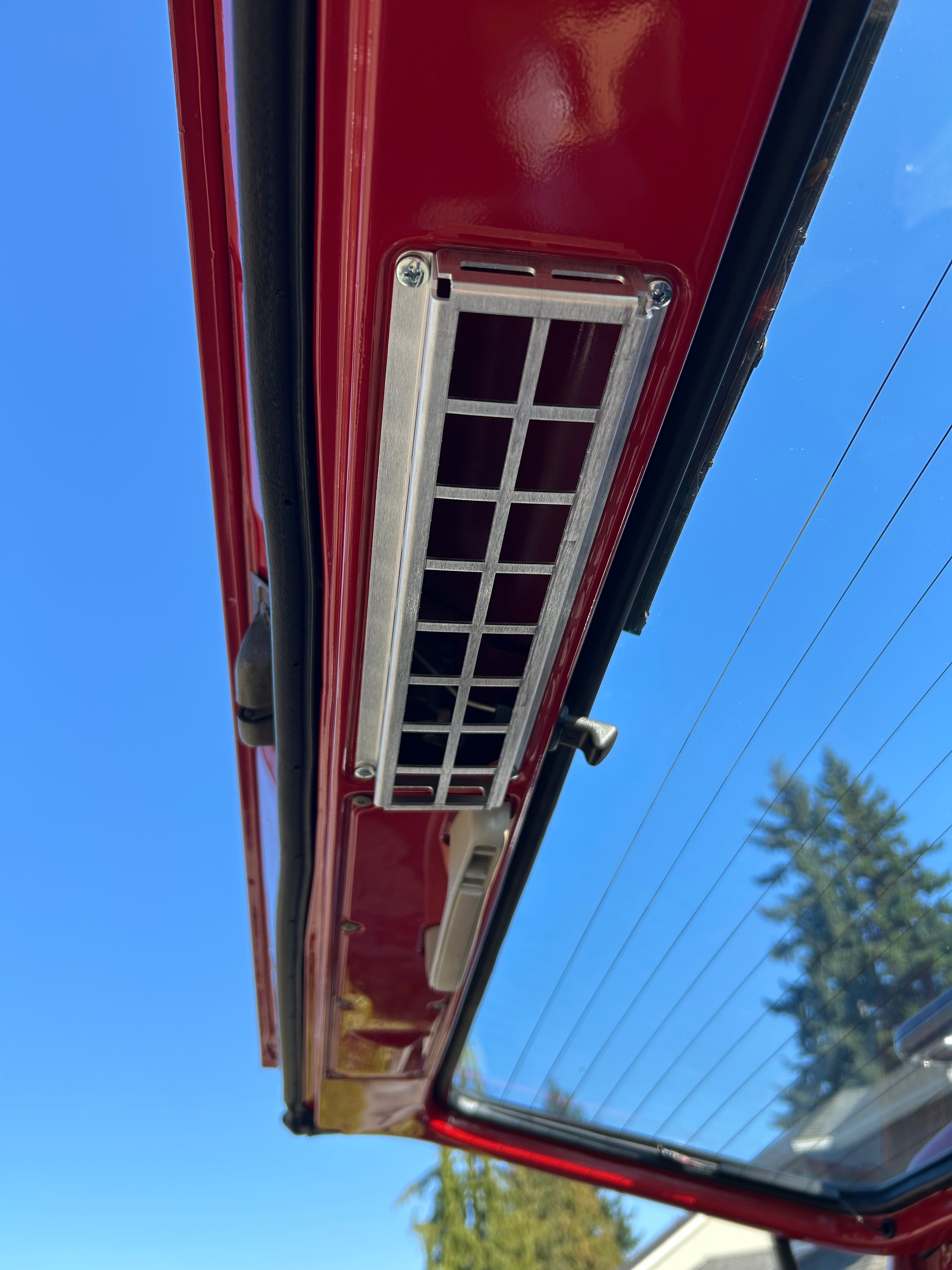 60 Series Rear Hatch Molle Installed