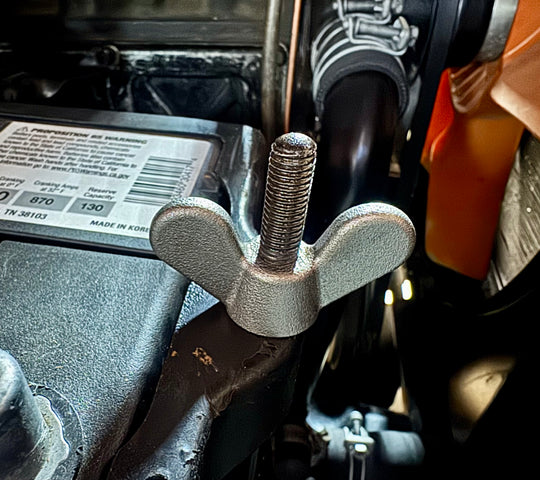 40 series battery hold down wing nuts