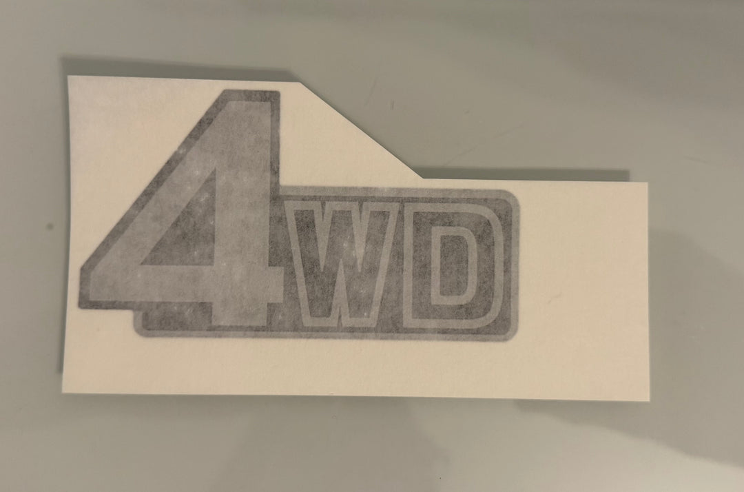 Toyota Land Cruiser BJ75 FJ75 HJ75 FZJ75 ZJ79 HZJ79 GRJ79 VDJ79 4WD decal 70 series
