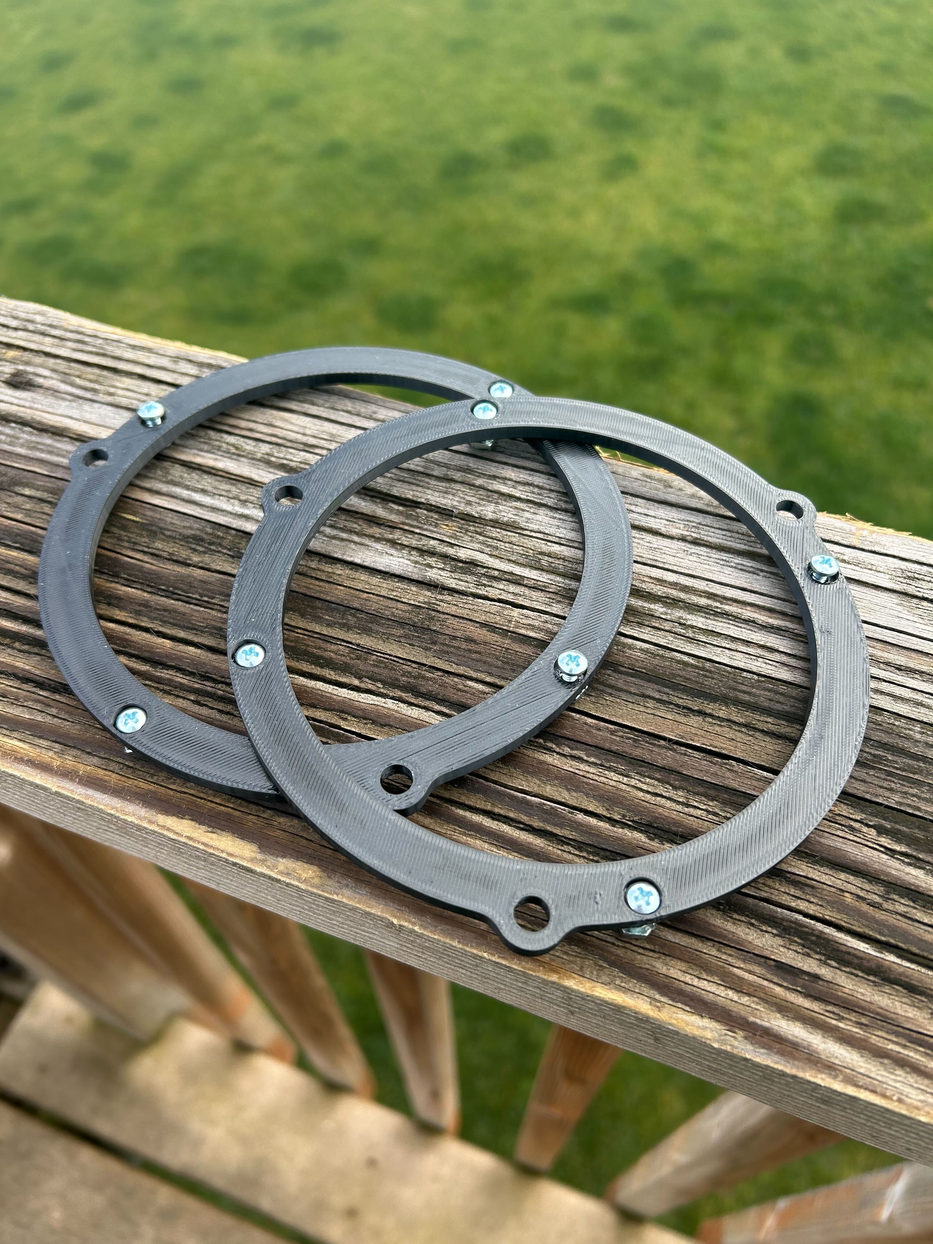 
fj60 fj62 bj60 hj60 hj61 door speaker spacer aluminum toyota land cruiser landcruiser 