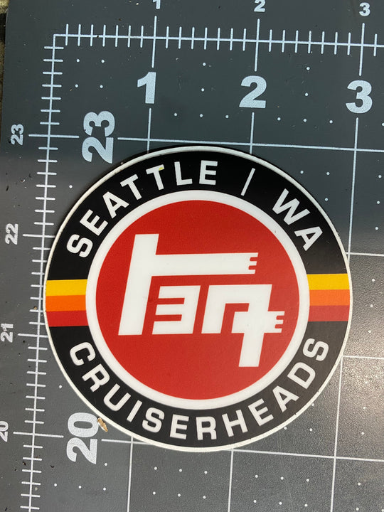 Seattle CruiserHeads Sticker